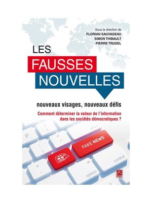 cover image of Les fausses nouvelles